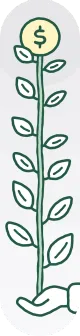 Static plant illustration